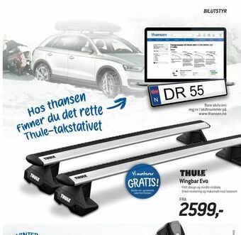 Thansen Wingbar Evo tilbud
