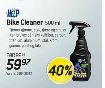 Thansen Bike Cleaner tilbud