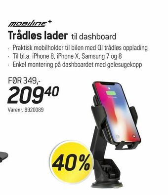 Thansen Trådløs lader tilbud