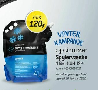 Thansen Spylervæske tilbud