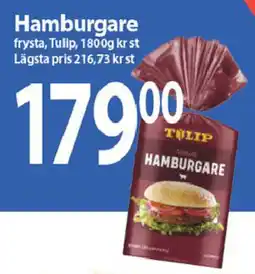 MaxiMat Töcksfors TULIP Hamburgare tilbud