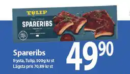 MaxiMat Töcksfors TULIP Spareribs tilbud