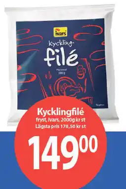 MaxiMat Töcksfors IVARS Kycklingfilé tilbud