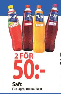 MaxiMat Töcksfors FUN LIGHT Saft tilbud