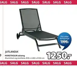 JYSK HANSTHOLM solseng tilbud