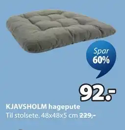 JYSK KJAVSHOLM hagepute tilbud