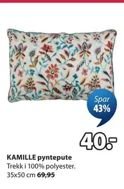 JYSK KAMILLE pyntepute tilbud