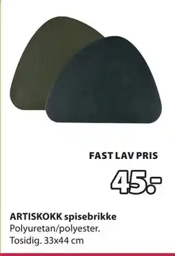 JYSK ARTISKOKK spisebrikke tilbud