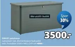 JYSK DREJET putekasse tilbud