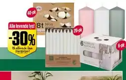 Europris Alle levende lys! tilbud