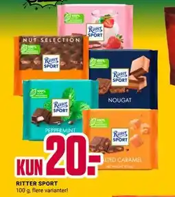 Europris RITTER SPORT tilbud