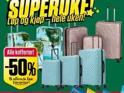Europris Alle kofferter! tilbud