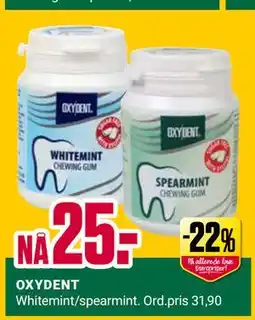 Europris OXYDENT tilbud