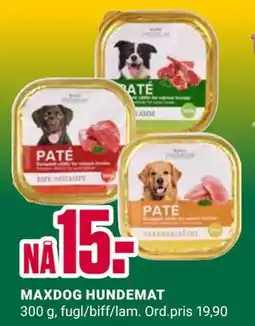 Europris MAXDOG HUNDEMAT tilbud