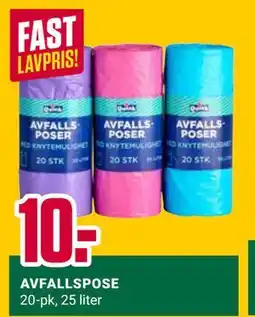 Europris AVFALLSPOSE tilbud
