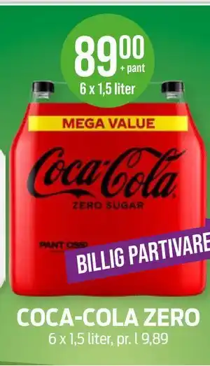 Kiwi COCA-COLA ZERO tilbud