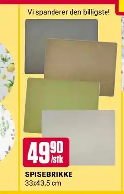 Europris SPISEBRIKKE tilbud