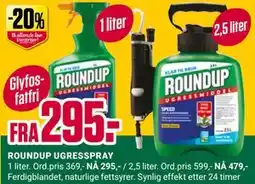 Europris ROUNDUP UGRESSPRAY tilbud