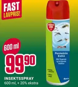 Europris INSEKTSSPRAY tilbud