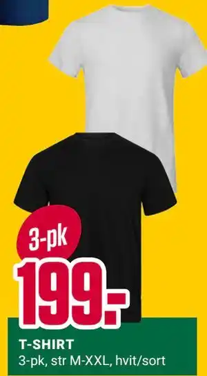 Europris T-SHIRT tilbud
