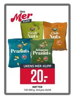 Europris NØTTER, App-pris tilbud