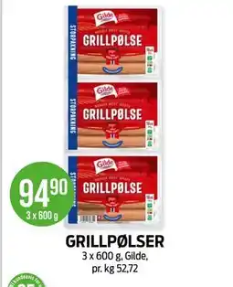 Kiwi GRILLPØLSER tilbud