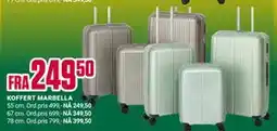 Europris KOFFERT MARBELLA tilbud
