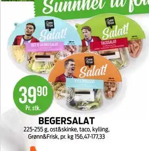 Kiwi BEGERSALAT tilbud