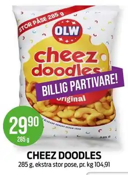 Kiwi CHEEZ DOODLES tilbud