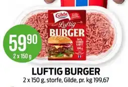 Kiwi LUFTIG BURGER tilbud