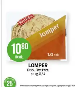 Kiwi LOMPER tilbud
