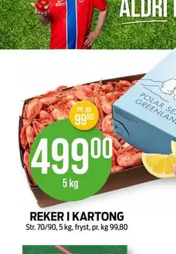 Kiwi REKER I KARTONG tilbud
