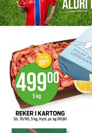 REKER I KARTONG