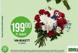 Kiwi VM-BUKETT tilbud