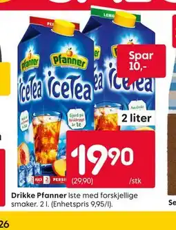 Rusta Drikke Pfanner tilbud