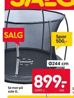 Rusta Trampoline tilbud