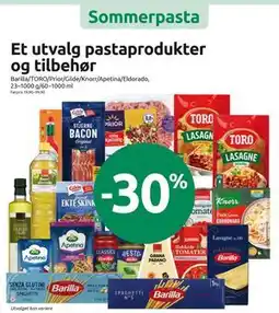 Joker Et utvalg pastaprodukter og tilbehør tilbud