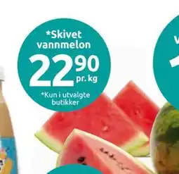 Joker Skivet vannmelon tilbud