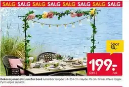 Rusta Dekorasjonsstativ Juni for bord tilbud