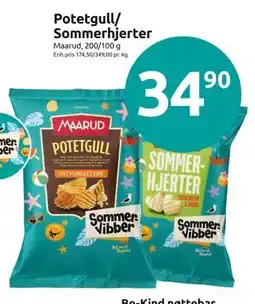 Joker Potetgull/ Sommerhjerter tilbud