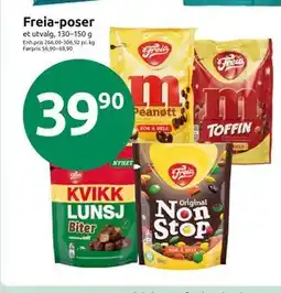 Joker Freia-poser tilbud