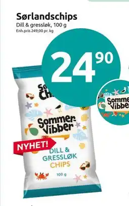 Joker Sørlandschips tilbud