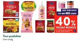 Jacobs Taco-produkter tilbud