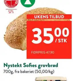 Jacobs Nystekt Sofies grovbrød tilbud
