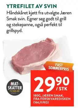 Jacobs YTREFILET AV SVIN tilbud