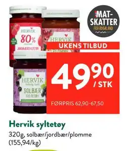 Jacobs Hervik syltetøy tilbud