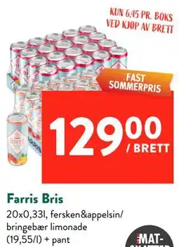 Jacobs Farris Bris tilbud