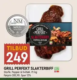 Coop Mega GRILL PERFEKT SLAKTERBIFF tilbud