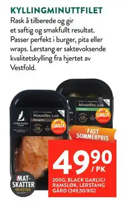 Jacobs KYLLINGMINUTTFILET tilbud