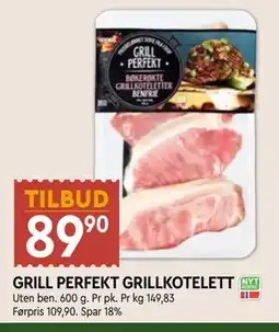 Coop Mega GRILL PERFEKT GRILLKOTELETT tilbud